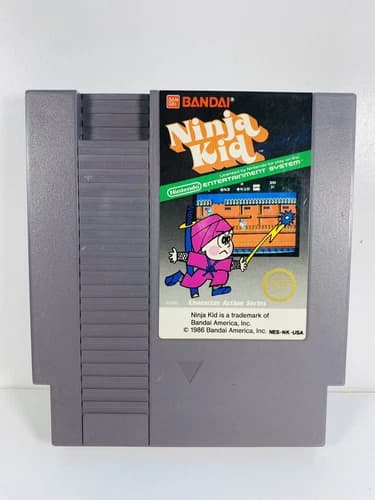 Ninja Kid -- NES Nintendo Original Classic Authentic Game TESTED GUARANTEED