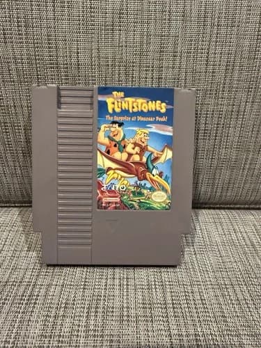 Flintstones: The Surprise at Dinosaur Peak (Nintendo NES) Cart Only Authentic