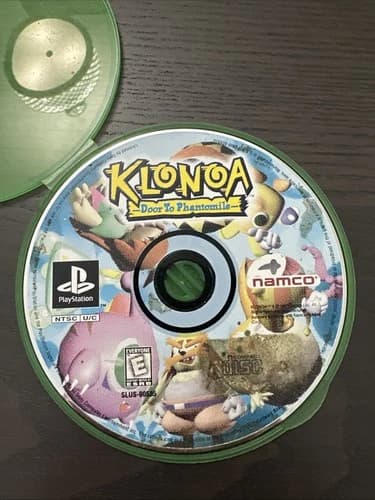 Klonoa: Door to Phantomile (Sony PlayStation 1, 1997)(OEM, GAME ONLY NO ARTWORK)