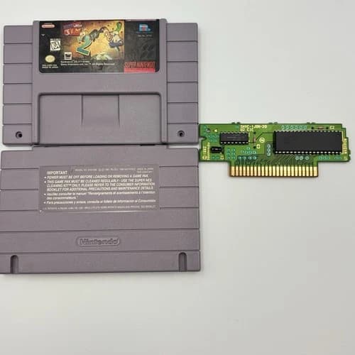 Earthworm Jim 2 SNES Super Nintendo Authentic Game Cartridge Clean Tested VG