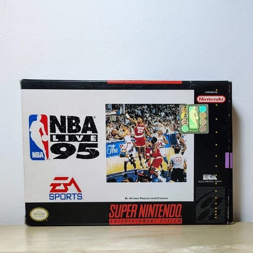 NBA Live 95 (Super Nintendo Entertainment System, 1994)