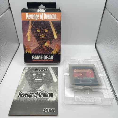 Revenge Of Drancon (Sega Game Gear) Complete CIB - Tested - Authentic