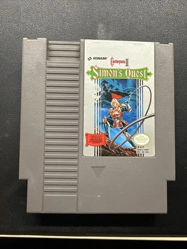Konami Castlevania II Simon's Quest NES Action Adventure NTSC Castlevania