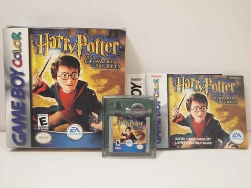 Harry Potter Chamber of Secrets (Game Boy Color | GBC) Complete in Box CIB
