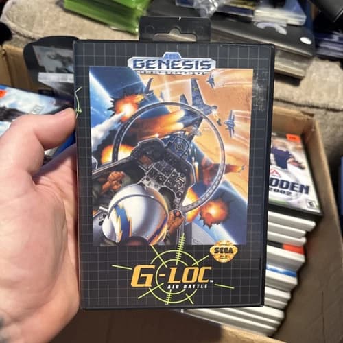 G-LOC: Air Battle (Sega Genesis, 1992) CIB