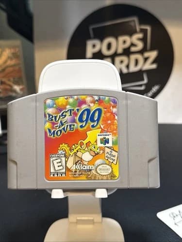 Bust-A-Move '99 For Nintendo 64 N64 Authentic TESTED & WORKING