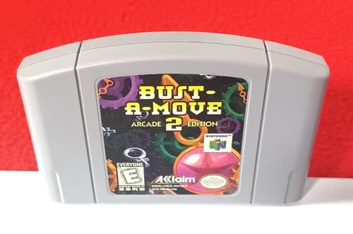 Bust A Move 2 Arcade Edition (Nintendo 64 N64) Authentic Pins Cleaned & Tested
