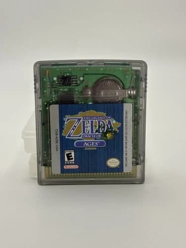 Legend of Zelda Oracle of Ages (Nintendo Game Boy Color, 2001) TESTED