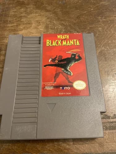 Wrath Of The Black Manta NES Nintendo
