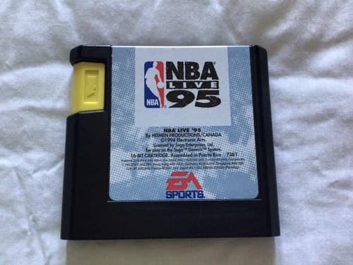 NBA Live 95 SEGA Genesis Cartridge Only Tested