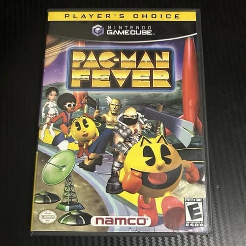 Pac-Man Fever (Nintendo GameCube, 2002) Black Label, CIB w/ Insert