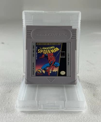 Game Boy The Amazing Spider-Man (Nintendo Game Boy, 1990) Cartridge