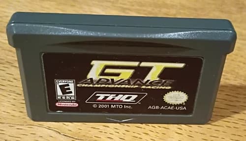 GT Advance Championship Racing Game Boy Advance GBA — Cartridge Only — Fast Ship