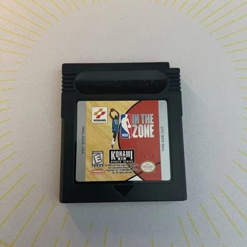 NBA: In the Zone (Nintendo Game Boy Color, 1999) Tested