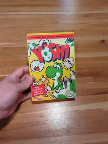 Yoshi (Nintendo Entertainment System, 1992) CIB Tested, Works