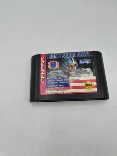 Tecmo Super Bowl (Sega Genesis, 1993) Tested works