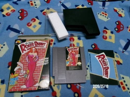 #976 Who Framed Roger Rabbit (Nintendo NES) Complete in Box CIB