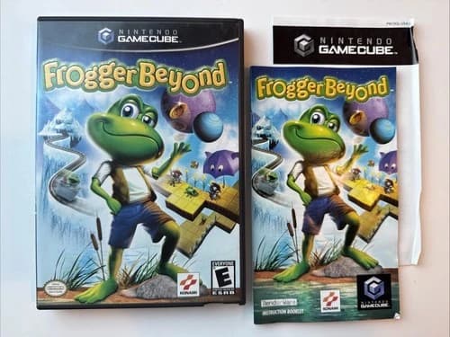 Frogger Beyond Nintendo GameCube 2002 Konami Complete CIB