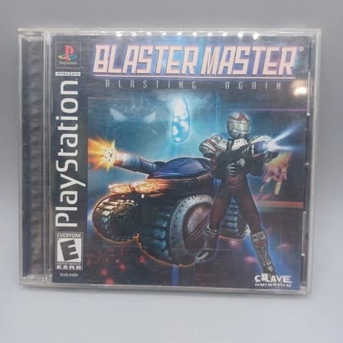Blaster Master: Blasting Again (Sony PlayStation 1, 2001) PS1 CIB With Test Imag