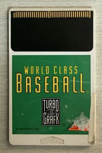 World Class Baseball - (Turbo GrafX 16)