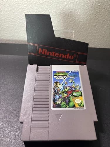Teenage Mutant Ninja Turtles III The Manhattan Project (Nintendo NES, 1992)