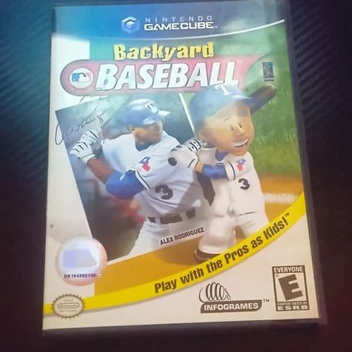 Backyard Baseball Nintendo GameCube CIB, Tested and working