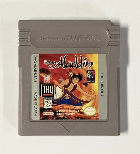 Disney's Aladdin (Nintendo Game Boy, 1995) *Cartridge Only*
