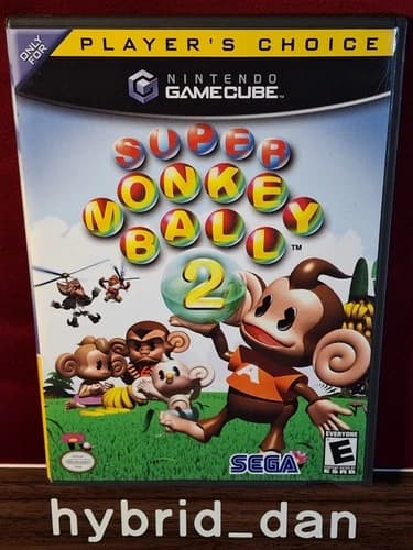 Super Monkey Ball 2 (Nintendo GameCube GC) Authentic Game Disc USA NTSC CIB