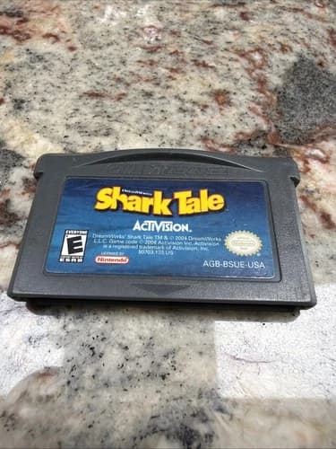 Shark Tale Activision Nintendo Game Boy Advance 2004 E-Everyone NTSC-U/C