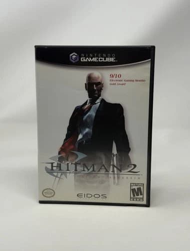 Hitman 2 Silent Assassin Nintendo GameCube Complete CIB Pristine Disc Tested
