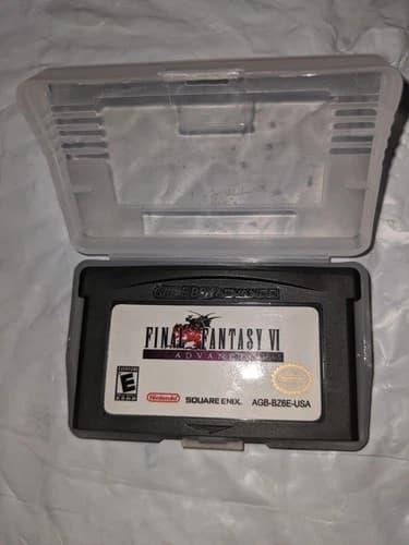 Final Fantasy VI Advance Six 6 Game Boy Gameboy Advance Nintendo GBA