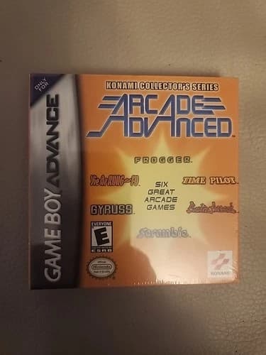 Konami Collector's Series: Arcade Advanced (Nintendo Game Boy Advance) New Seal