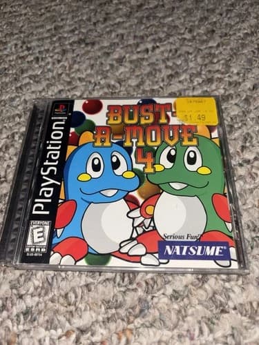 Bust-A-Move 4 PS1 Sony PlayStation 1, 1998 – Tested
