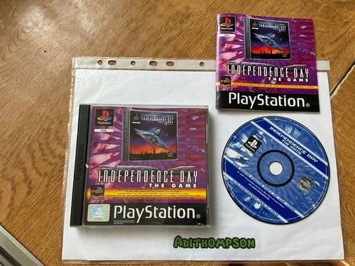 Independence Day game ps1 sony PlayStation