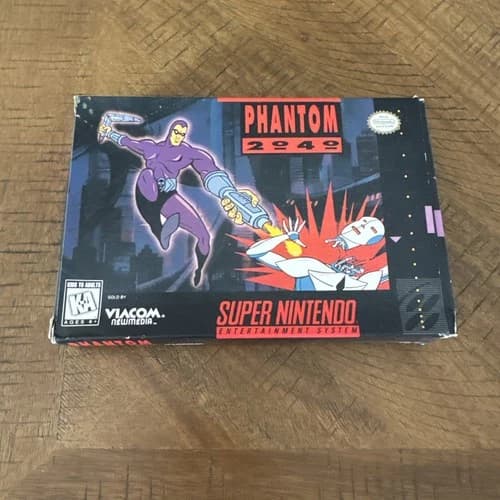 Phantom 2040 Super Nintendo SNES Complete CIB