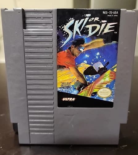 Ski or Die (Nintendo Entertainment System, 1991) NES Cart Only