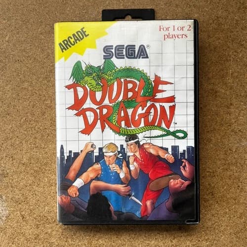 Double Dragon *Sega Master System Game* FREE Next Day Post from Sydney