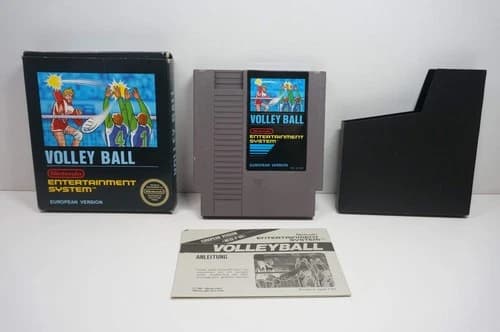 Volleyball For Nintendo NES Vintage Sports 3E