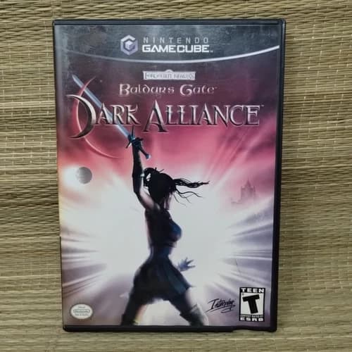 Baldur's Gate: Dark Alliance Nintendo GameCube, 2002 Complete Manual VG
