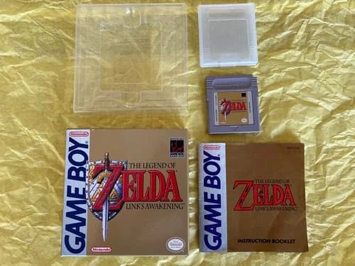 Legend of Zelda Link’s Awakening (Nintendo Game Boy GB) Complete w/ Box, Manual
