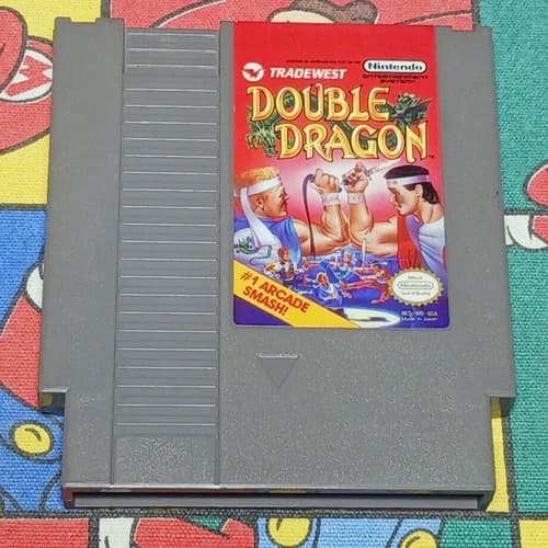 Double Dragon (Nintendo NES) Authentic/Cleaned/Tested Beat 'Em Up Game