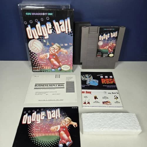Super Dodge Ball (Nintendo Entertainment System, 1989) Complete CIB