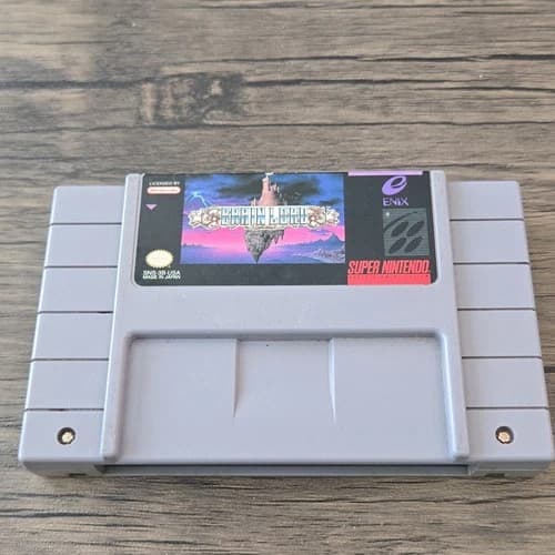 Brain Lord (Nintendo SNES) Super Nintendo New Battery! Saves! Authentic!