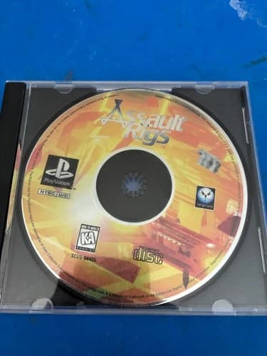 1996 PLAY STATION 1 ASSAULT RIGS GAME