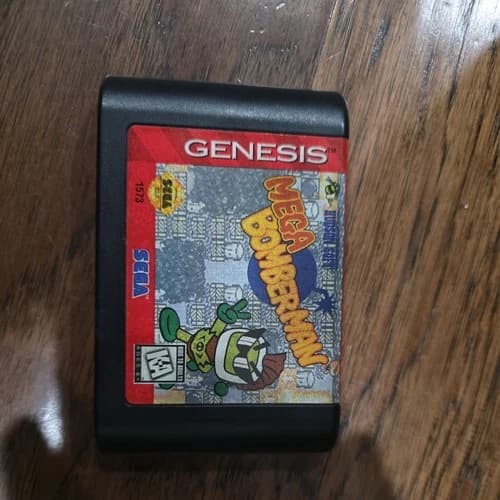 Mega Bomberman (Sega Genesis, 1994) Authentic Cartridge Only