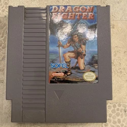 Dragon Fighter (Nintendo Entertainment System, 1992) Tested Authentic