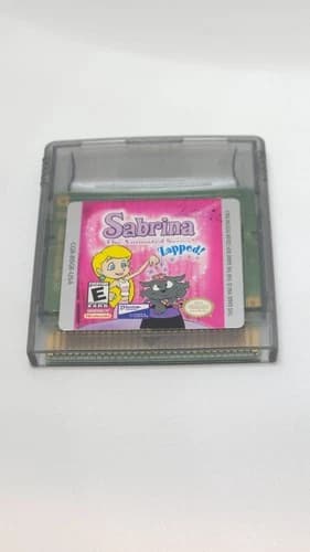 Sabrina: The Animated Series -- Zapped (Nintendo Game Boy Color,) TESTED!