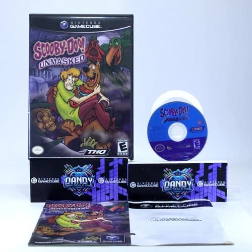 Scooby Doo Unmasked GC CIB W/ Manual - GameCube