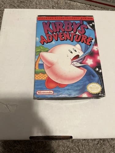 Kirby's Adventure Nintendo NES 1993 Complete in Box (CIB), Tested