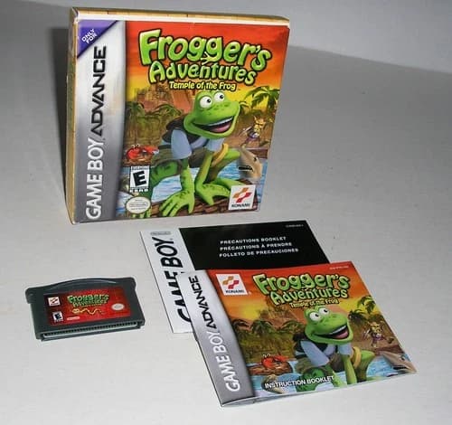 Frogger's Adventures: Temple of the Frog (Nintendo Game Boy Advance 2001) Comp.